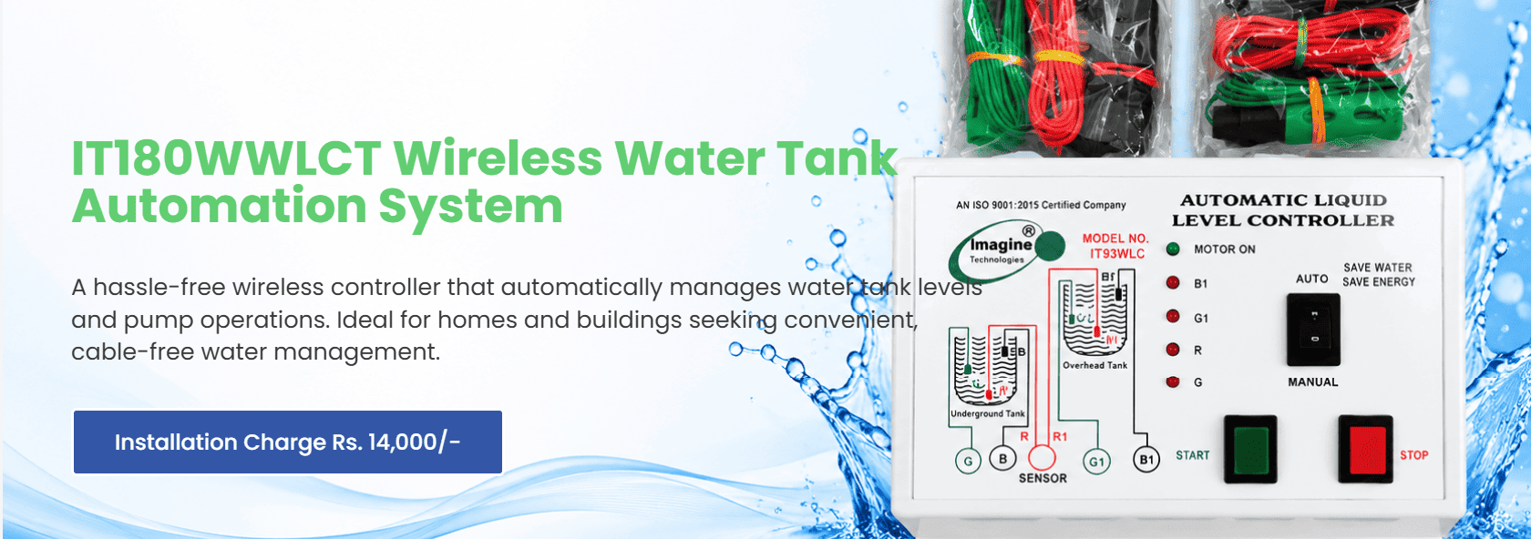 Automatic Water Pump Controller 4 A180