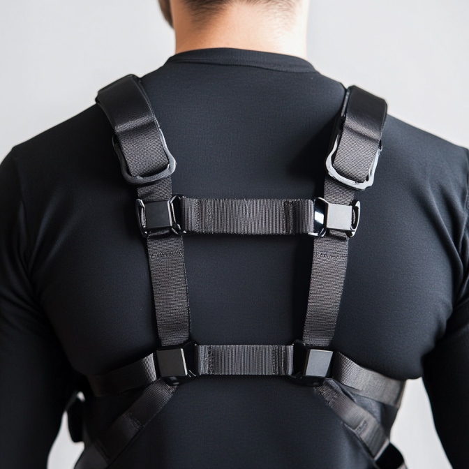 harness/ safety belt product at royal cleaning service 