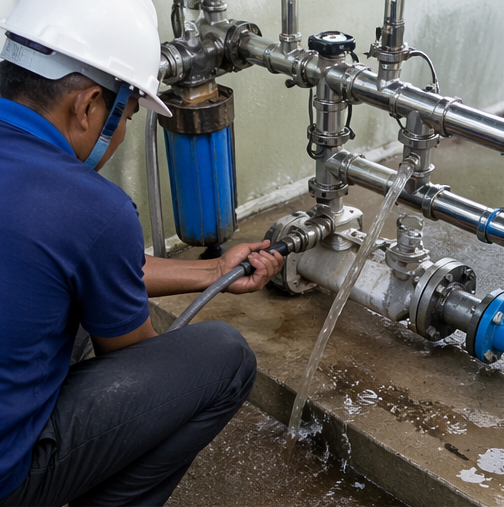 Water Pipeline Cleaning Service